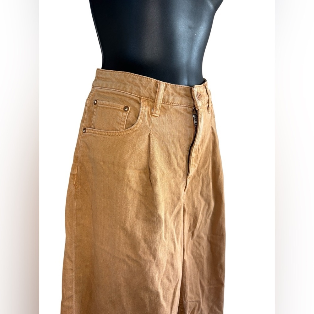Anthropology Pilcro The Breaker Barrel Leg Jeans sz 29 copper shade preloved - Picture 10 of 14